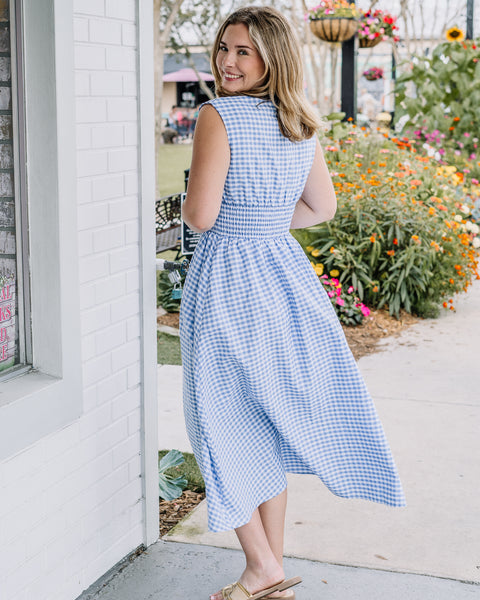 Ella Zipper Midi Dress