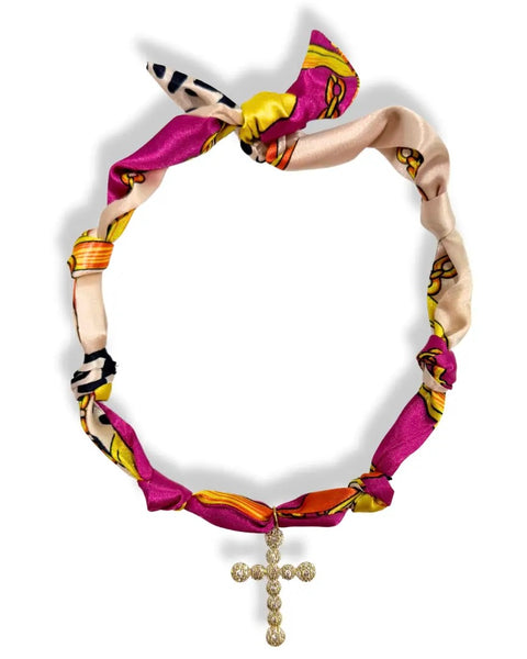 Scarf Charm Necklace