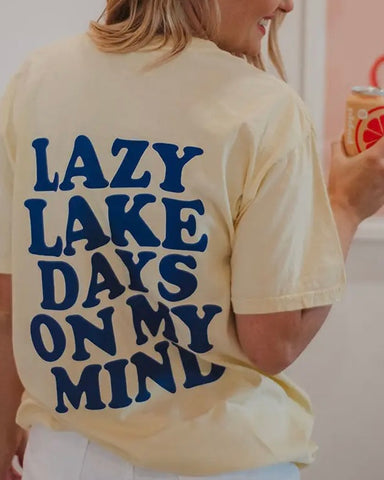 Lazy Lake Days on my Mind