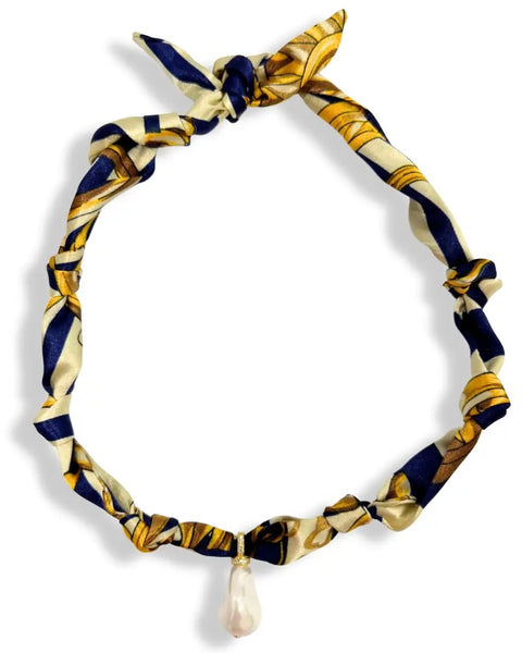 Scarf Charm Necklace