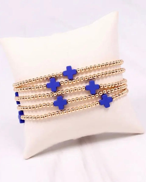 Brittany Cross Bracelet