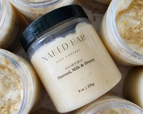 Oatmeal, Milk and Honey Sugar Scrub