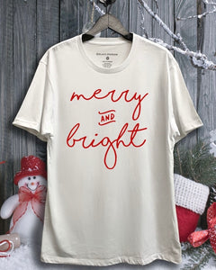 Merry and Bright Graphic Top
