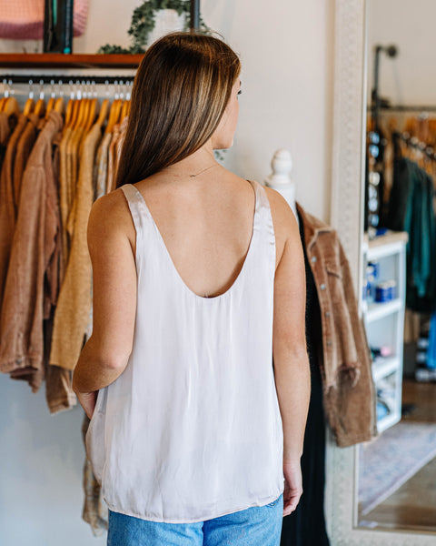 Satin Lined Tank Top