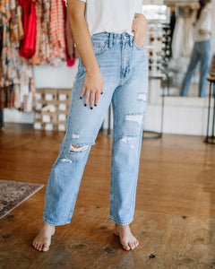 90's Distressed Loose Fit Jeans