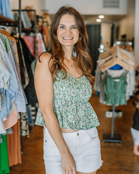 Anna Smocked Tank